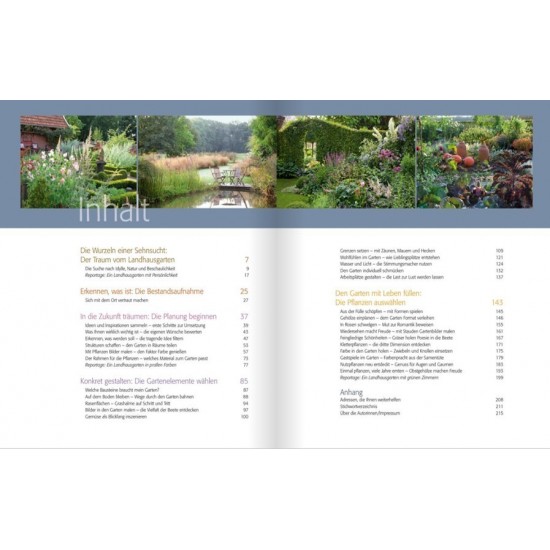 Landhaus-Gärten - Gestaltung Bepflanzung Reportagen