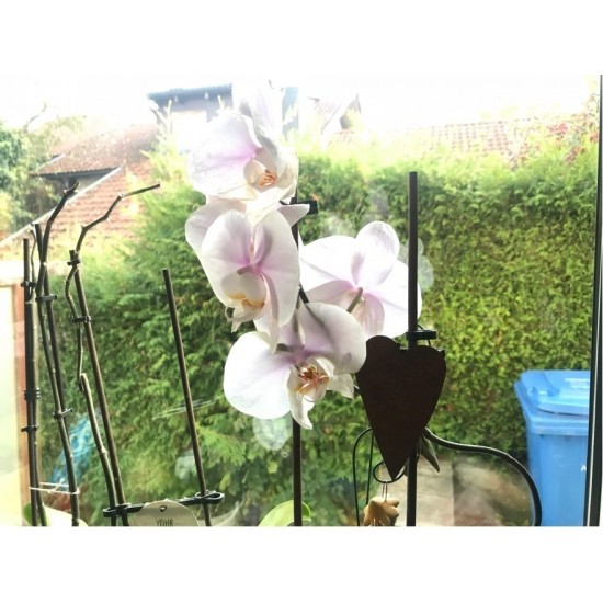 kleines Metall Herz als Dekoherz für Blumen oder Hochzeit