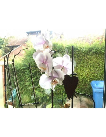 kleines Metall Herz als Dekoherz für Blumen oder Hochzeit