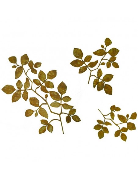 Deko Blätter an Ast Variante A Länge 41 cm - Deko zum Hängen Deko Blätter an Ast Variante A Länge 41 cm - Deko zum Hängen