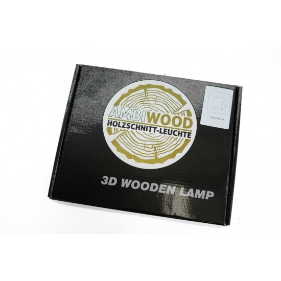 Holzlampe mit Motiv "Schwein"  LED Tischlampen, Kinderzimmerlampe, Nachtischlampe, Wohndeko, Holzdeko, Licht fürs Kinderzimmer