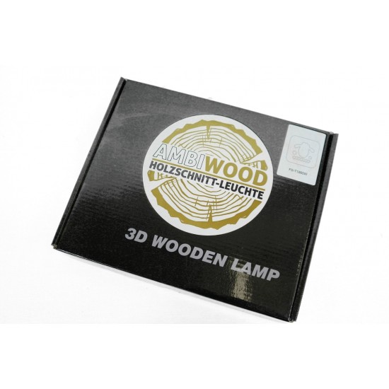 Holzlampe mit Motiv "Schaf" LED Tischlampen, Kinderzimmerlampe, Nachtischlampe, Wohndeko, Holzdeko, Licht fürs Kinderzimmer 	