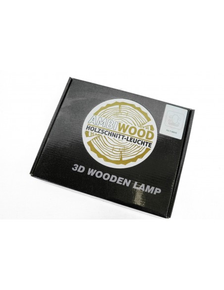 Holzlampe mit Motiv "Schaf" LED Tischlampen, Kinderzimmerlampe, Nachtischlampe, Wohndeko, Holzdeko, Licht fürs Kinderzimmer 	