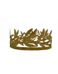 Deko Olivenzweig -Ring  für mediterrane Garten und Tisch Deko - Ø 30cm