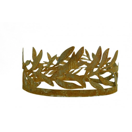 Deko Olivenzweig -Ring  für mediterrane Garten und Tisch Deko - Ø 30cm
