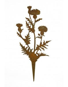 Distel Wiesenstecker, Gartenstecker, Beetstecker, Stecker, Gartendeko, Metalldeko