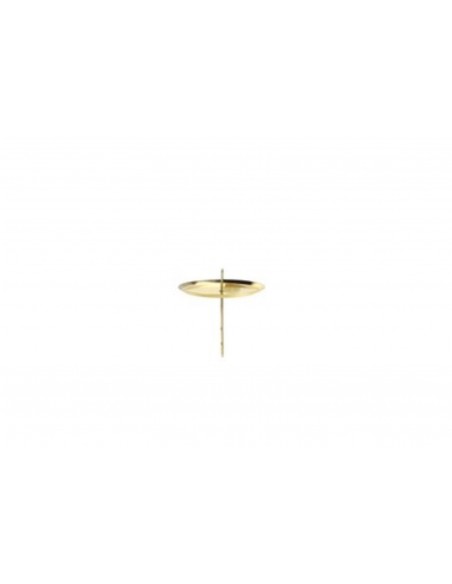 Adventskranzkerzenhalter aus Messing, Weihnachtsdeko, Winterdeko, Weihnachten, Kerzen basteln