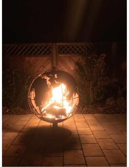 Feuerschale Globus