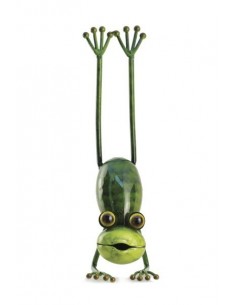 Yoga Frosch - Der Taucher, Gartendeko, Wohndeko, lustige Deko, Kinderzimmerdeko, Wohnzimmerdeko