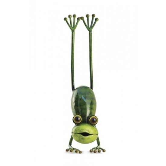 Yoga Frosch - Der Taucher, Gartendeko, Wohndeko, lustige Deko, Kinderzimmerdeko, Wohnzimmerdeko