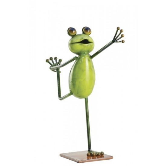 Yoga Frosch - Der Tänzer , Gartendeko, Wohndeko, lustige Deko, religiöse Deko