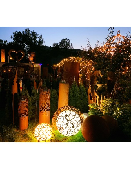 Barock-Halbkugel mit Ring - Ø 50 cm