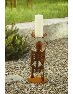 Haloween Skelett "kieender Buttler" - Gruselige Deko Figur 2