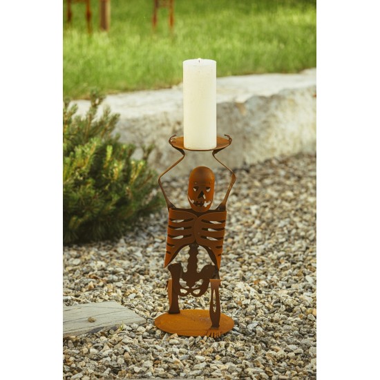 Haloween Skelett "kieender Buttler" - Gruselige Deko Figur 