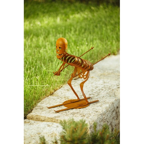 gruselige Skelettdeko für Hallowee - Horror Haloween Gartendeko