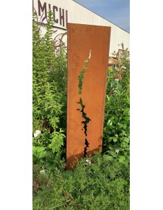 Deko Stele mit Riss als Gartendeko oder Eingangsdeko - Deko für den Außenbereich 2