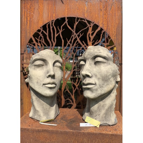 Sichtschutzwand Metall "Albero" mit Äste Gartenstecker Gartendeko Baumdeko