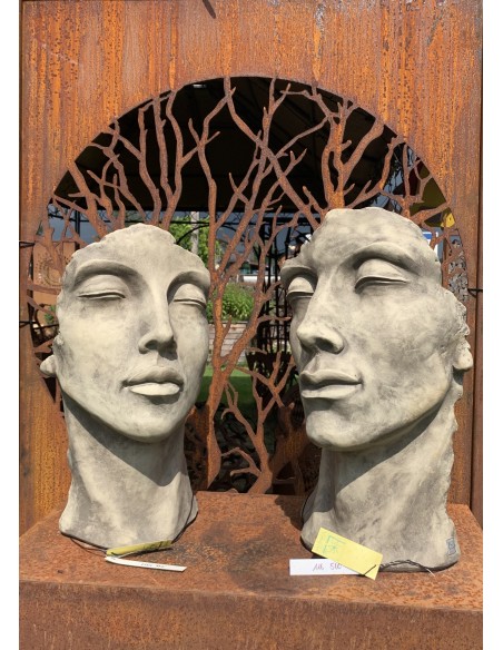 Sichtschutzwand Metall "Albero" mit Äste Gartenstecker Gartendeko Baumdeko