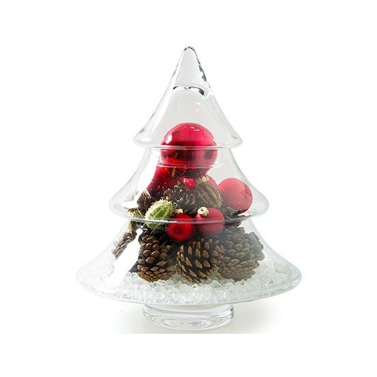 Glas Weihnachtsbaum kaufen Weihnachtsdeko im Glas Ideen