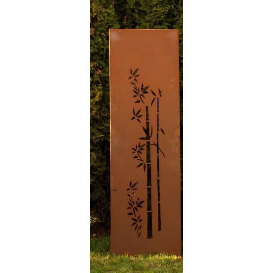 Sichtschutzwand "Bambus" linkshängend Höhe 180 cm - XXL Gartendeko