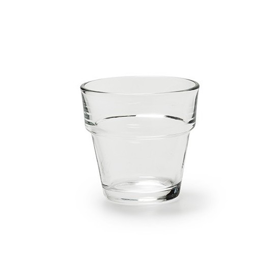 Teelichthalter aus Glas 