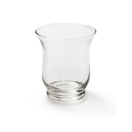 Deko Vase "Hurricane" Glas - Höhe 9 cm