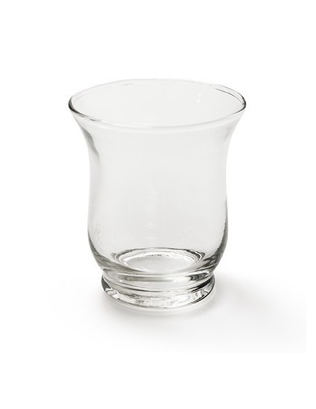 Deko Vase "Hurricane" Glas - Höhe 9 cm