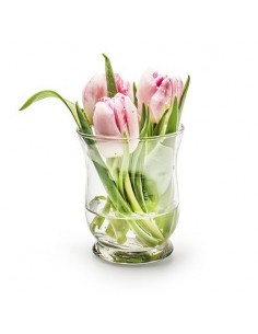 Deko Glas Vase "Hurricane"