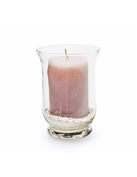 Deko Glas Vase "Hurricane" Blumenvase und Windlicht