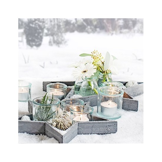 Deko Sterne aus Holz - Tischdeko Stern