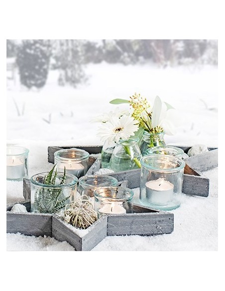 Deko Sterne aus Holz - Tischdeko Stern