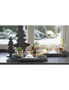 Deko Tannenbaum aus Holz- Weihnachtsdeko aus Holz 2