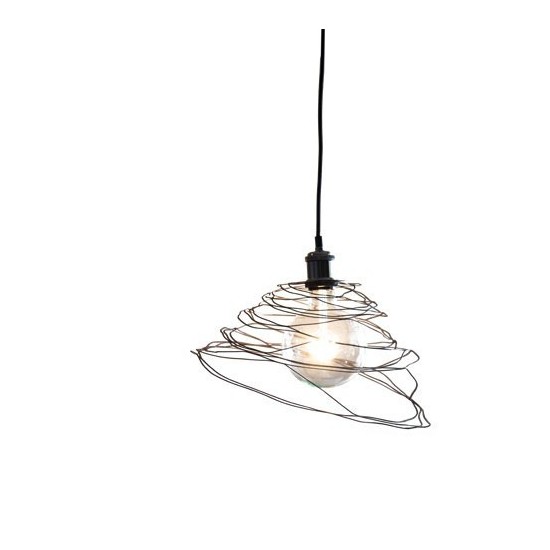 Lampenschirm "Isohypse" , besondere Lampe für Innen und Außen, Metalllampe, Metalldeko