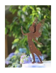 Engelfiguren kaufen und Engel Bastel-Ideen Dekofigur Engel Valerie mit doppelten Flügel - Höhe 35 cm Höhe 35 cm
auf Platte
 2