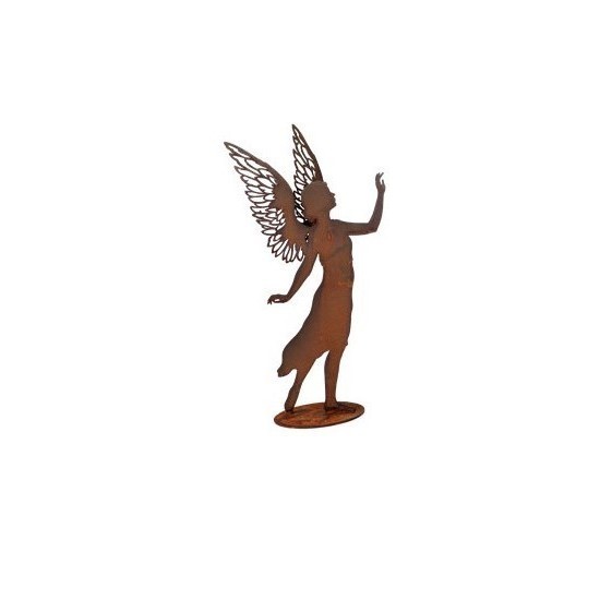 Engelfigur Valerie mit doppelten Flügeln , Dekofigur, Weihnachtsengel, Schützengel, Engeln