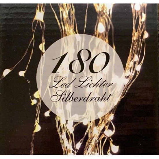 LED Regen 180 Li ca. 2 m warmweiss outdoor