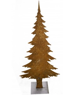 Deko Tanne- Weihnachtsbaum Metall - Höhe 120