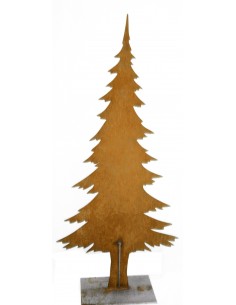 Deko Tanne - Weihnachstbaum Metall Lebensgroß - Höhe 180