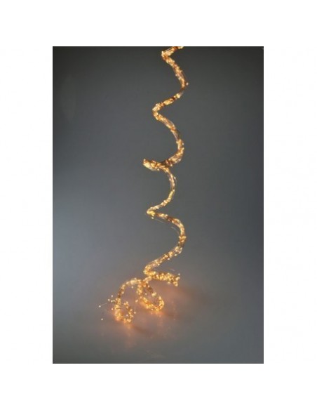 LED Lichterkette 180 Li gold 2m