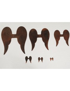 Flügel zu Engel "Adad" 5, Höhe 13 cm, Breite 12 cm 2