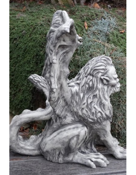 Fabelwesen "Mantikor" als Steingussfigur  - Steinfiguren