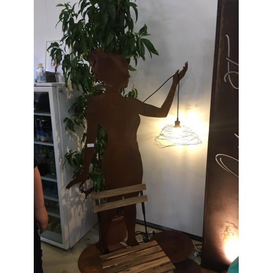 Metall Design Lampenschirm "Isohypse" 