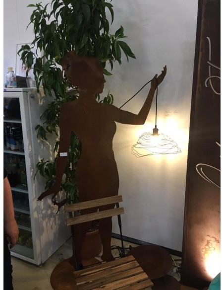 Metall Design Lampenschirm "Isohypse" 