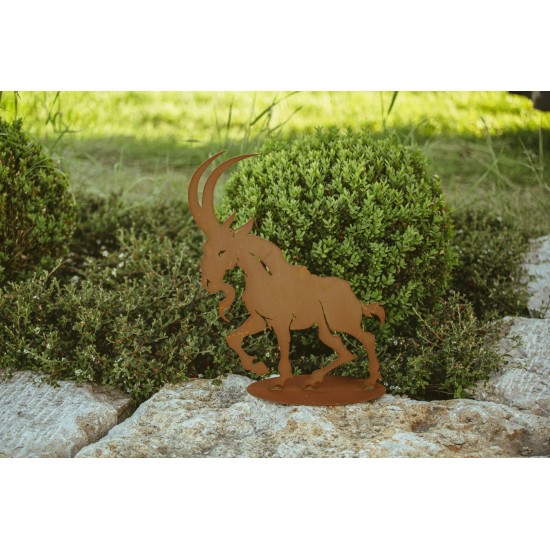 Deko Steinbock - Höhe 52 cm