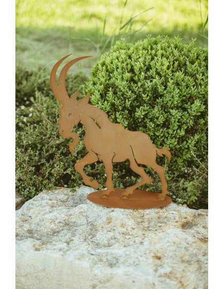 Deko Steinbock - Höhe 52 cm