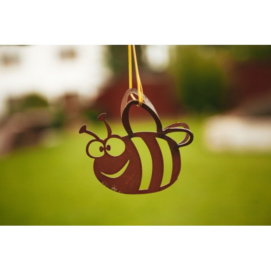 Biene Pauli zum aufhängen -  Höhe  11 cm