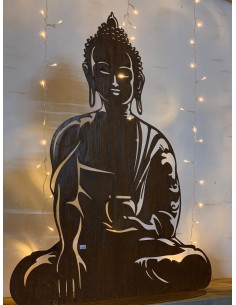 Neuheiten Badeko meditierende Figur Buddha - Mangala - Höhe 100 cm - lebensgroße Gartenfigur Höhe 100 cm
 2