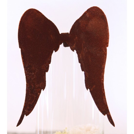 Lange Engelsflügel zum Einhängen - Glasdeko für Weihnachten