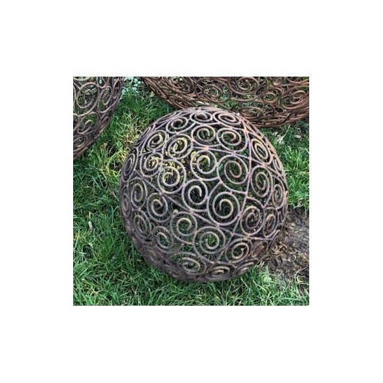 Deko Kugel Gartendeko rost