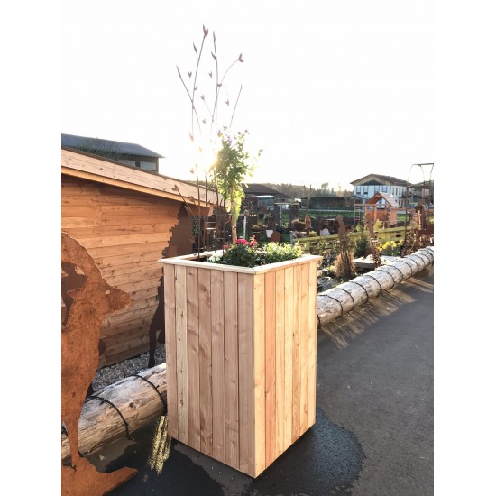 Hochbeet Aus Larchenholz Ohne Boden 60 X 60 X H 100 Cm Kaufen
